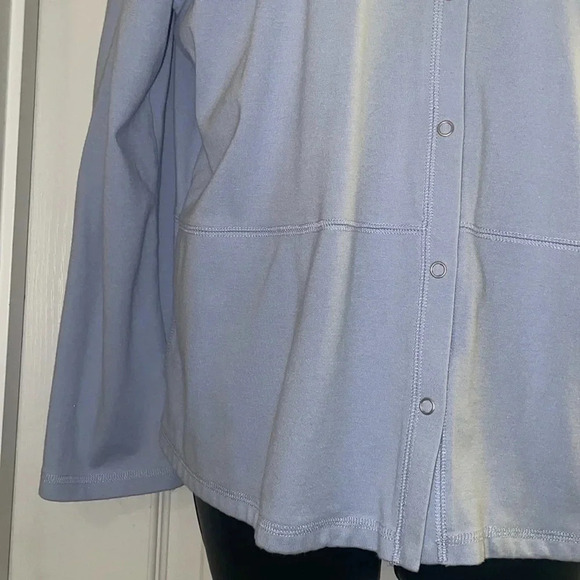 J. Jill Long sleeve light sweater with hood - Picture 3 of 6